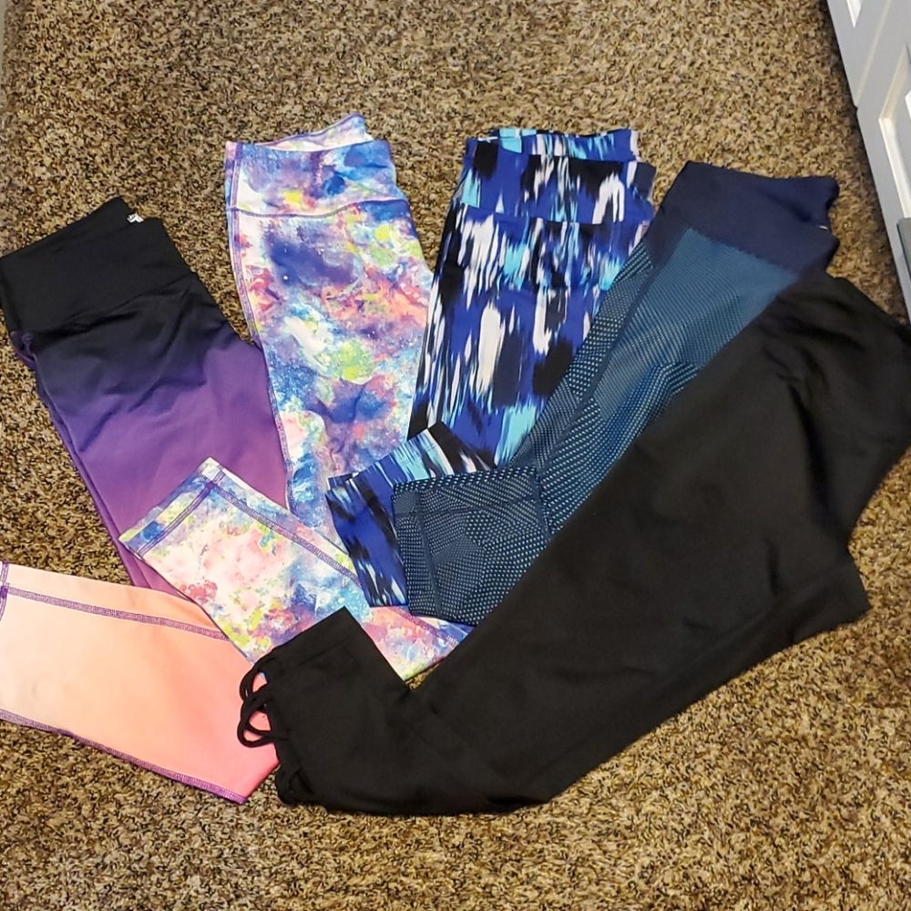 5 prs Fitness Leggings